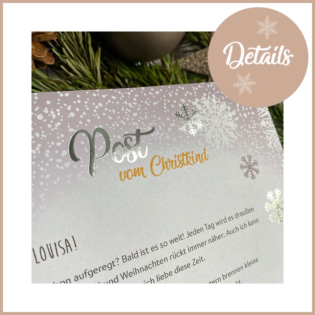 Detail Weihnachtspost